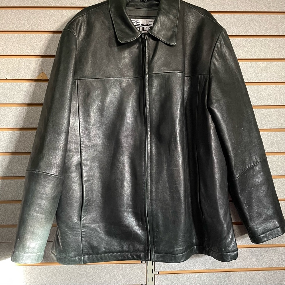 Wilson’s The Leather Experts Jacket Thinsulate Insulation Pelle Studio Large Men